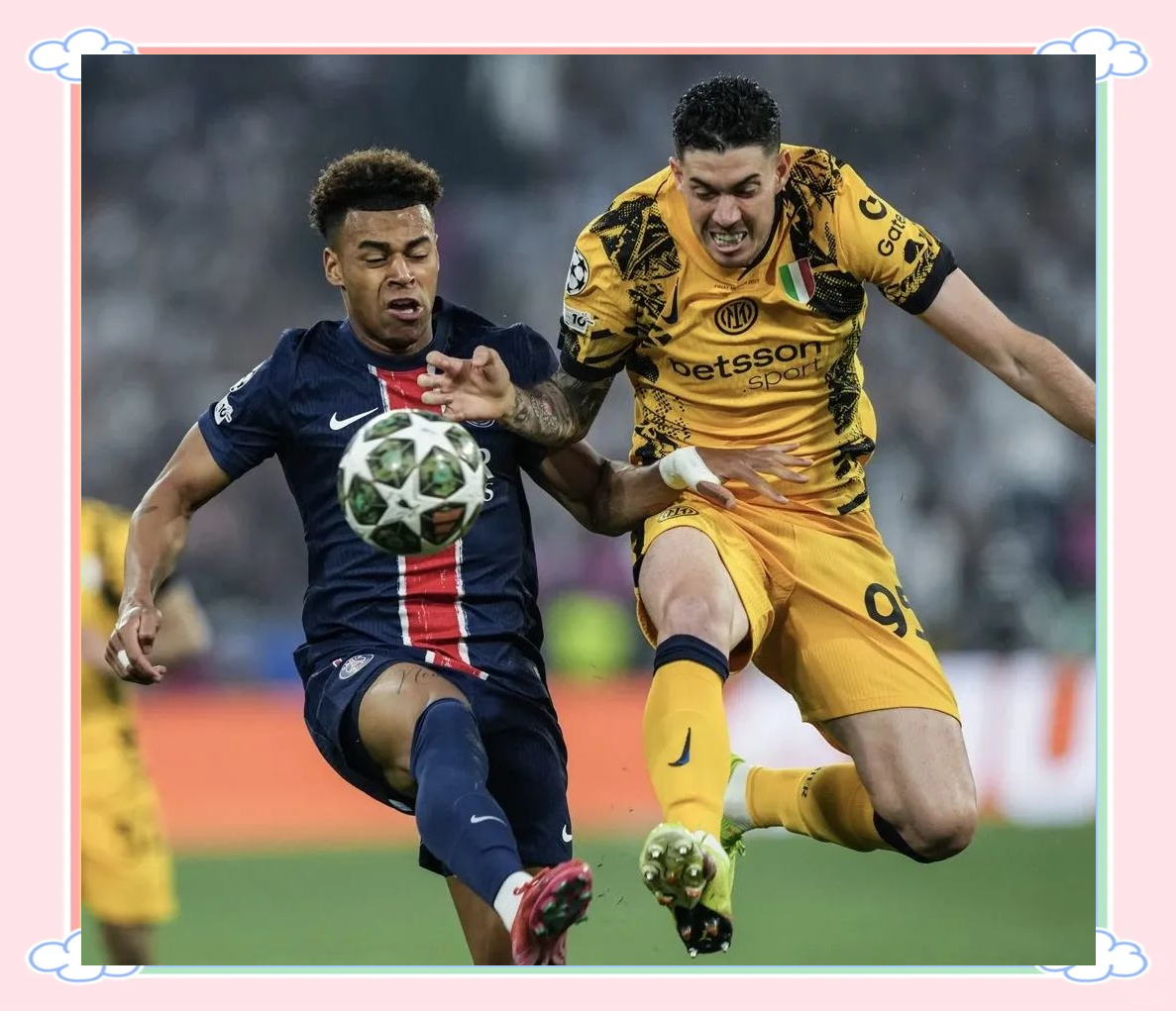 关于巴黎圣日耳曼发布备战花絮；冲刺阶段造点机会；意大利杯任务艰巨；身体对抗强度拉满的信息乐鱼体育